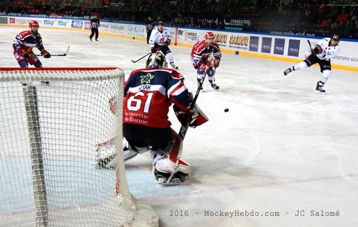 Photo hockey Ligue Magnus - Ligue Magnus : 32ème journée : Grenoble  vs Amiens  - LM : Grenoble encore au dessus