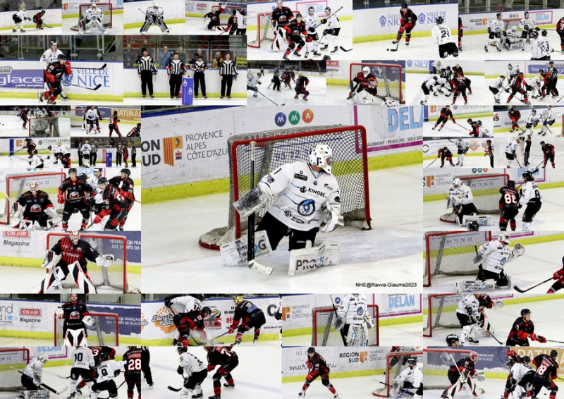 Photo hockey Ligue Magnus - Ligue Magnus : 32ème journée : Nice vs Marseille - Photos de la victoire de Marseille à Nice