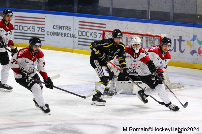 Photo hockey Ligue Magnus - Ligue Magnus : 32ème journée : Rouen vs Bordeaux - LM : Rouen enchaine face au Boxers Photo hockey Ligue Magnus - Ligue Magnus : 32ème journée : Rouen vs Bordeaux - LM : Rouen enchaine face au Boxers