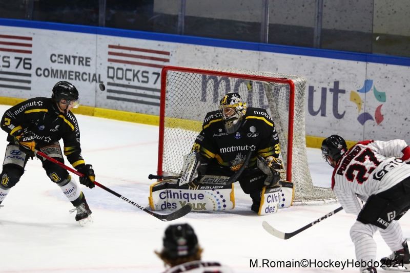 Photo hockey Ligue Magnus - Ligue Magnus : 32ème journée : Rouen vs Bordeaux - LM : Rouen enchaine face au Boxers Photo hockey Ligue Magnus - Ligue Magnus : 32ème journée : Rouen vs Bordeaux - LM : Rouen enchaine face au Boxers
