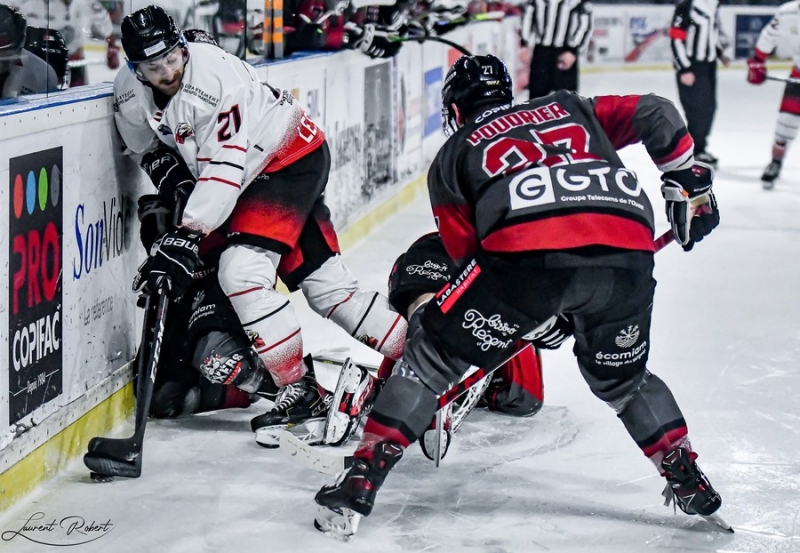 Photo hockey Ligue Magnus - Ligue Magnus : 32ème journée : Bordeaux vs Nice - Les Boxers renouent avec la victoire à la maison !