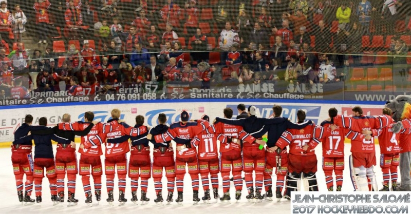 Photo hockey Ligue Magnus - Ligue Magnus : 32ème journée : Grenoble vs Epinal - Grenoble déroule Photo hockey Ligue Magnus - Ligue Magnus : 32ème journée : Grenoble vs Epinal - Grenoble déroule