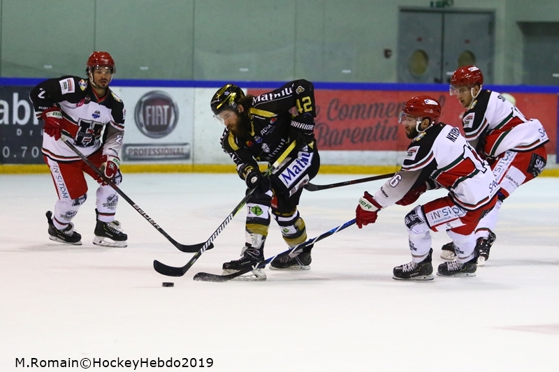 Photo hockey Ligue Magnus - Ligue Magnus : 32ème journée : Rouen vs Anglet - LM : Les Dragons au bout du suspense Photo hockey Ligue Magnus - Ligue Magnus : 32ème journée : Rouen vs Anglet - LM : Les Dragons au bout du suspense
