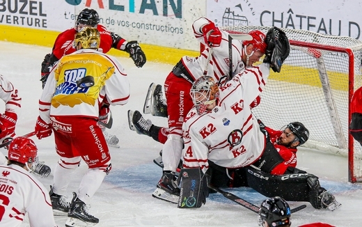 Photo hockey Ligue Magnus - Ligue Magnus : 33ème journée : Amiens  vs Briançon  - Amiens s