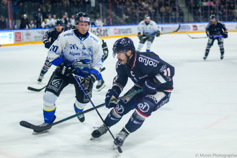 Photo hockey Ligue Magnus - Ligue Magnus : 33ème journée : Angers  vs Gap  - Angers s