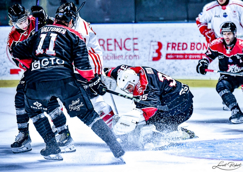 Photo hockey Ligue Magnus - Ligue Magnus : 33ème journée : Bordeaux vs Nice - Les Boxers retrouvent le chemin de la victoire... avec classe !