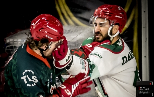 Photo hockey Ligue Magnus - Ligue Magnus : 33ème journée : Cergy-Pontoise vs Anglet - Victoire difficile pour Cergy