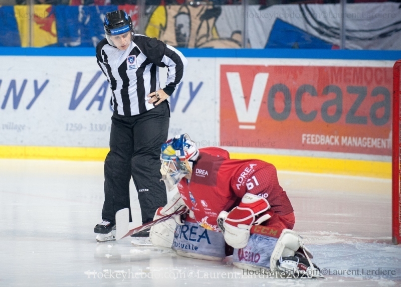 Photo hockey Ligue Magnus - Ligue Magnus : 33ème journée : Grenoble  vs Briançon  - Premier vs Dernier… à sens unique !