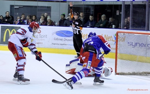 Photo hockey Ligue Magnus - Ligue Magnus : 33ème journée : Mulhouse vs Grenoble  - Des Scorpions qui créent l’exploit 