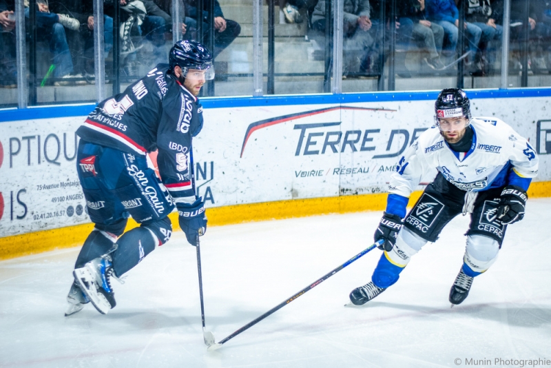 Photo hockey Ligue Magnus - Ligue Magnus : 33ème journée : Angers  vs Gap  - Angers s