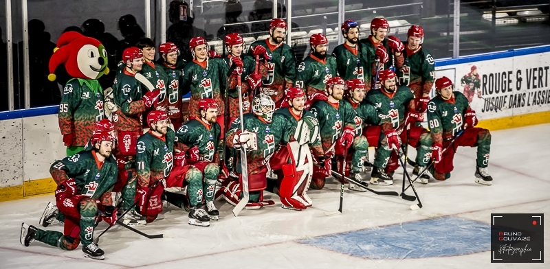 Photo hockey Ligue Magnus - Ligue Magnus : 33ème journée : Cergy-Pontoise vs Anglet - Victoire difficile pour Cergy