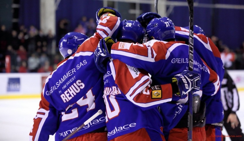 Photo hockey Ligue Magnus - Ligue Magnus : 33ème journée : Mulhouse vs Grenoble - Des Scorpions qui créent l’exploit Photo hockey Ligue Magnus - Ligue Magnus : 33ème journée : Mulhouse vs Grenoble - Des Scorpions qui créent l’exploit