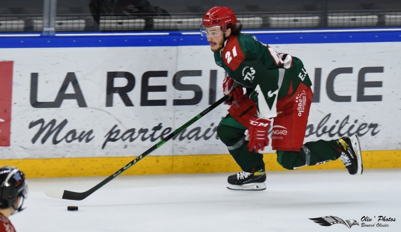 Photo hockey Ligue Magnus - Ligue Magnus : 34ème journée : Cergy-Pontoise vs Chamonix  - Les Jokers font chuter les Pionniers