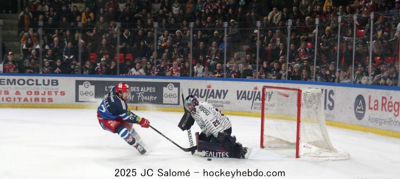 Photo hockey Ligue Magnus - Ligue Magnus : 34ème journée : Grenoble  vs Angers  - Grenoble-Angers : un avant goût de finale(s) !