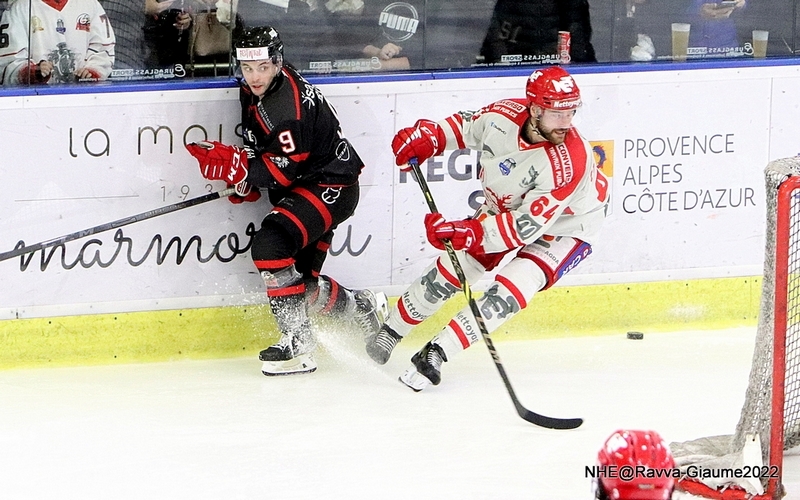 Photo hockey Ligue Magnus - Ligue Magnus : 34ème journée : Nice vs Grenoble  - Logique respectée