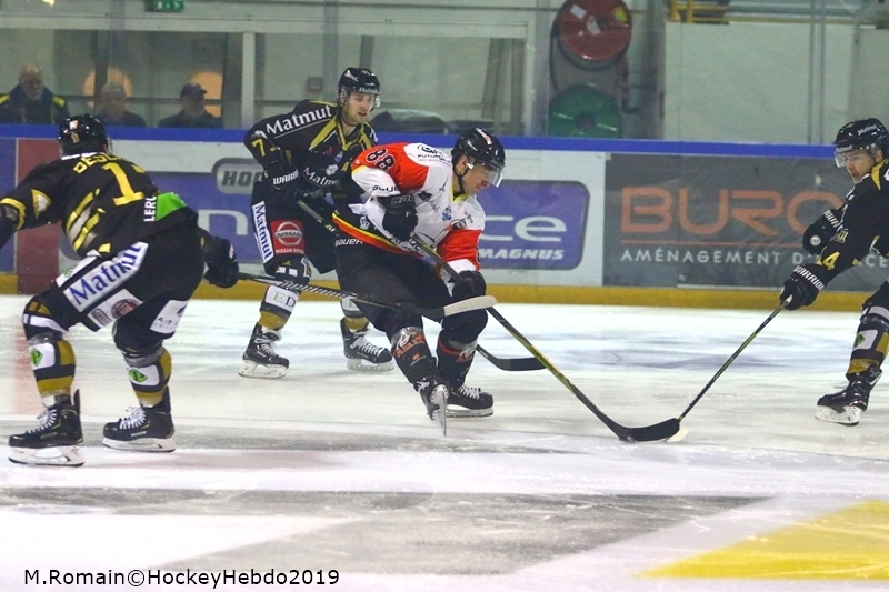 Photo hockey Ligue Magnus - Ligue Magnus : 34ème journée : Rouen vs Nice - Rouen à l’arraché !