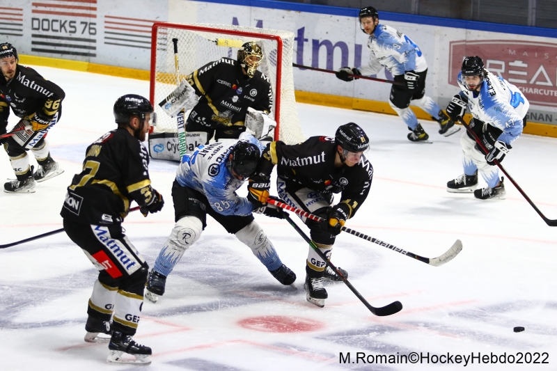 Photo hockey Ligue Magnus - Ligue Magnus : 34ème journée : Rouen vs Gap - Les jeunes Dragons font le boulot Photo hockey Ligue Magnus - Ligue Magnus : 34ème journée : Rouen vs Gap - Les jeunes Dragons font le boulot