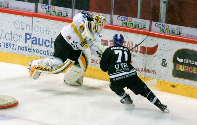 Photo hockey Ligue Magnus - Ligue Magnus : 35ème journée : Amiens  vs Rouen - LM : Nouvelle défaite pour les Gothiques dans le derby