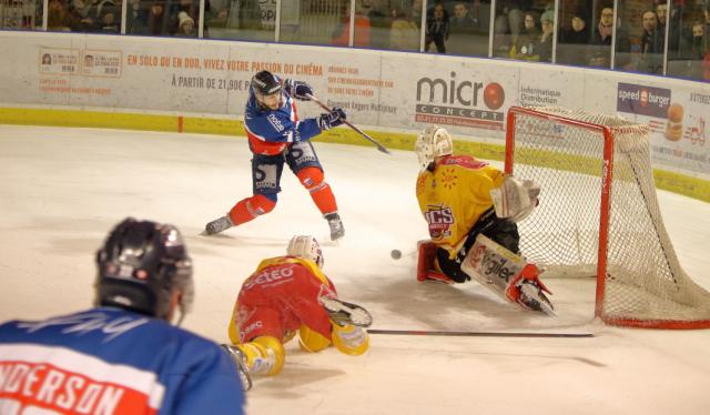 Photo hockey Ligue Magnus - Ligue Magnus : 35ème journée : Angers  vs Dijon  - LM : Angers renoue avec la victoire