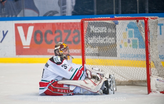 Photo hockey Ligue Magnus - Ligue Magnus : 35ème journée : Grenoble  vs Anglet - Anglet pas loin de refaire son coup de la Coupe