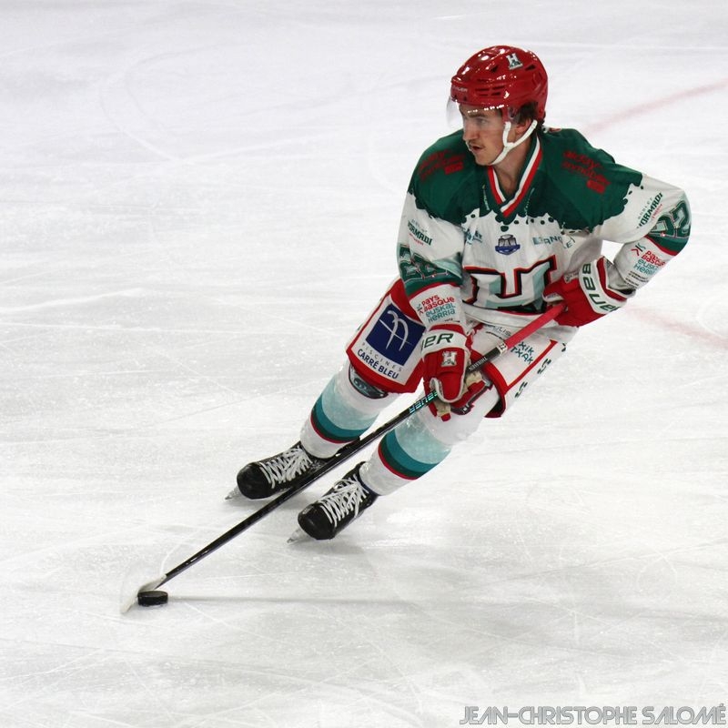 Photo hockey Ligue Magnus - Ligue Magnus : 35ème journée : Grenoble  vs Anglet - Difficile victoire Grenobloise
