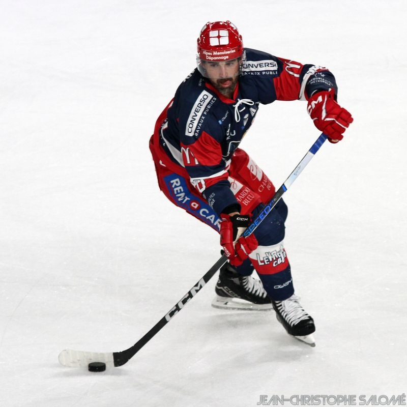 Photo hockey Ligue Magnus - Ligue Magnus : 35ème journée : Grenoble  vs Anglet - Difficile victoire Grenobloise