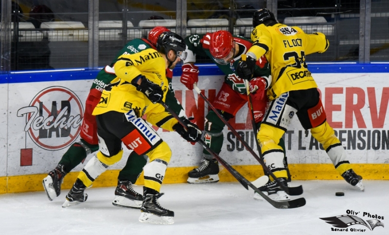 Photo hockey Ligue Magnus - Ligue Magnus : 35ème journée : Cergy-Pontoise vs Rouen - Les Dragons coiffent les jokers sur le fil Photo hockey Ligue Magnus - Ligue Magnus : 35ème journée : Cergy-Pontoise vs Rouen - Les Dragons coiffent les jokers sur le fil