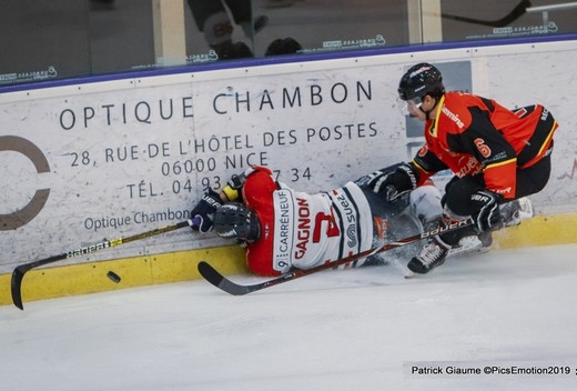 Photo hockey Ligue Magnus - Ligue Magnus : 35ème journée : Nice vs Angers  - Angers s\