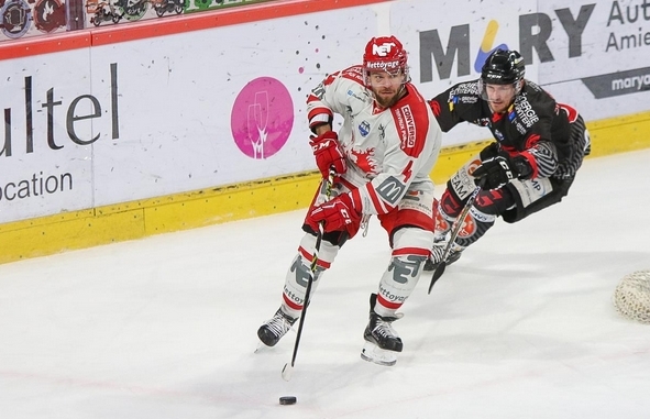 Photo hockey Ligue Magnus - Ligue Magnus : 36ème journée : Amiens  vs Grenoble  - Grenoble s