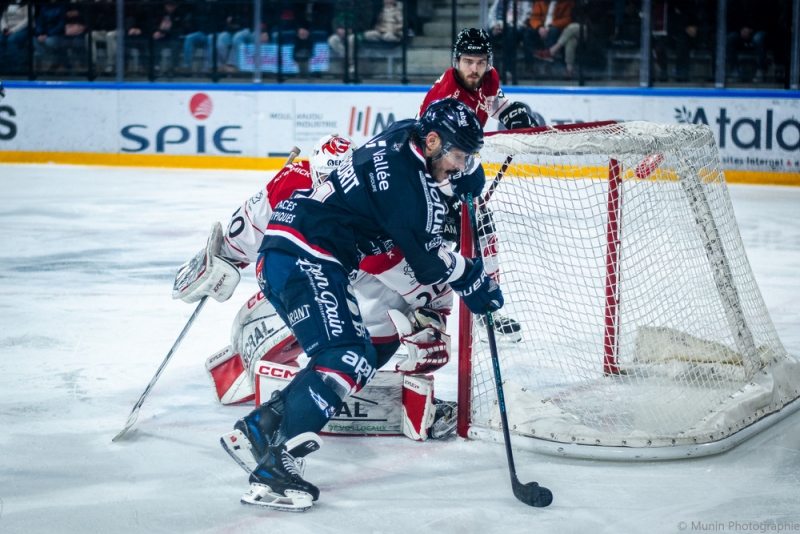 Photo hockey Ligue Magnus - Ligue Magnus : 36ème journée : Angers  vs Amiens  - Angers s