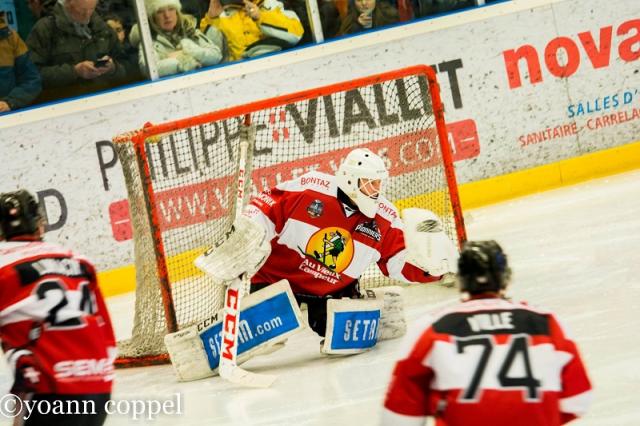 Photo hockey Ligue Magnus - Ligue Magnus : 36ème journée : Chamonix / Morzine vs Epinal  - LM : Renversants Pionniers !