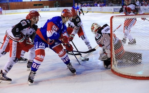 Photo hockey Ligue Magnus - Ligue Magnus : 36ème journée : Lyon vs Anglet - Avis de tempête