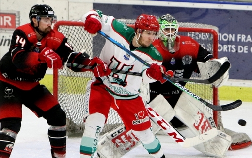 Photo hockey Ligue Magnus - Ligue Magnus : 36ème journée : Nice vs Anglet - L