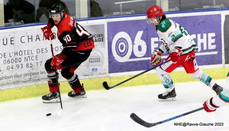 Photo hockey Ligue Magnus - Ligue Magnus : 36ème journée : Nice vs Anglet - L