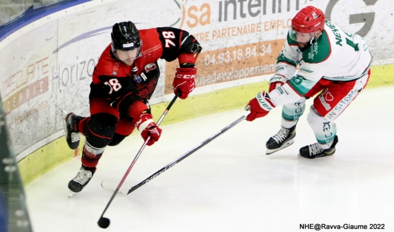 Photo hockey Ligue Magnus - Ligue Magnus : 36ème journée : Nice vs Anglet - L