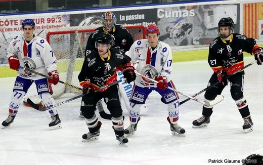 Photo hockey Ligue Magnus - Ligue Magnus : 36ème journée : Nice vs Lyon - Nice vs Lyon - Reportage photos