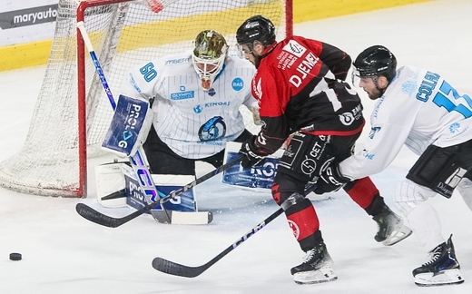 Photo hockey Ligue Magnus - Ligue Magnus : 37ème journée : Amiens  vs Marseille - Victpoire des Gothiques vs Marseille.