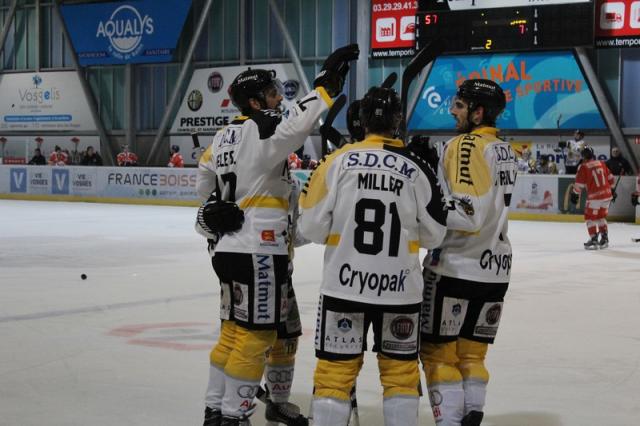 Photo hockey Ligue Magnus - Ligue Magnus : 37ème journée : Epinal  vs Rouen - LM : Un non match !