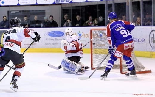 Photo hockey Ligue Magnus - Ligue Magnus : 37ème journée : Mulhouse vs Chamonix  - Une victoire méritée
