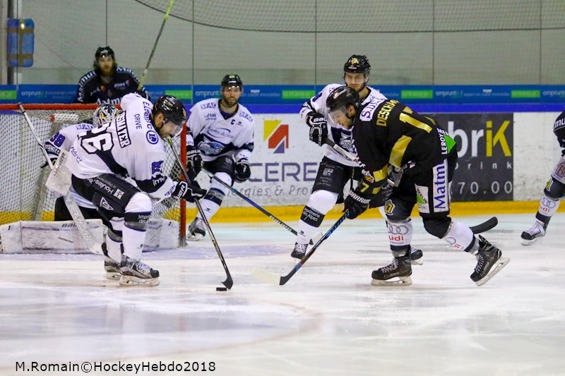 Photo hockey Ligue Magnus - Ligue Magnus : 37ème journée : Rouen vs Gap  - LM : Rouen montre qui est le leader