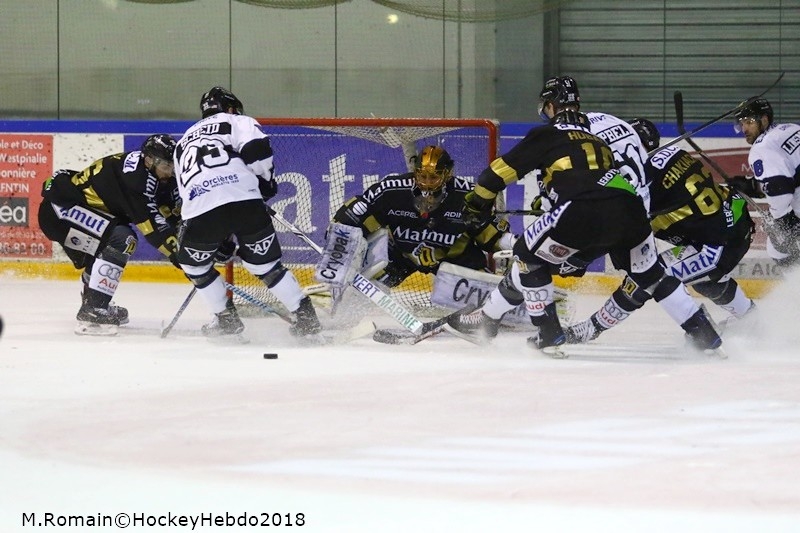 Photo hockey Ligue Magnus - Ligue Magnus : 37ème journée : Rouen vs Gap  - LM : Rouen montre qui est le leader
