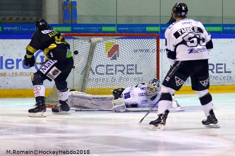 Photo hockey Ligue Magnus - Ligue Magnus : 37ème journée : Rouen vs Gap  - LM : Rouen montre qui est le leader
