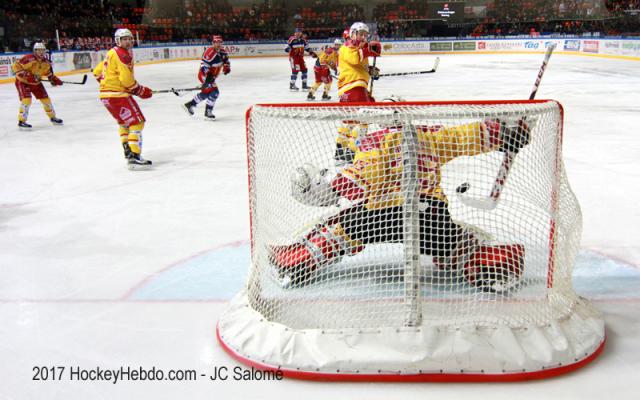 Photo hockey Ligue Magnus - Ligue Magnus : 37ème journée : Grenoble  vs Dijon  - LM : Grenoble Dijon, ça passe en troisième!