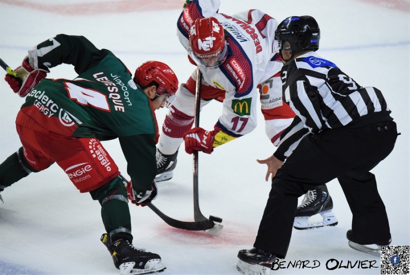 Photo hockey Ligue Magnus - Ligue Magnus : 38ème journée : Cergy-Pontoise vs Grenoble  - Grenoble enchaine à Cergy