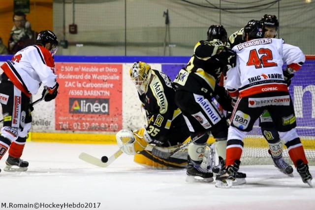Photo hockey Ligue Magnus - Ligue Magnus : 38ème journée : Rouen vs Bordeaux - LM : Les Dragons à l’expérience.
