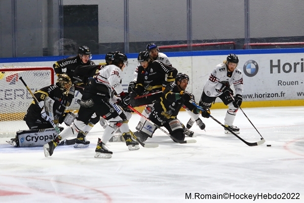 Photo hockey Ligue Magnus - Ligue Magnus : 38ème journée : Rouen vs Mulhouse - LM : Rouen, Une défaite qui pose question