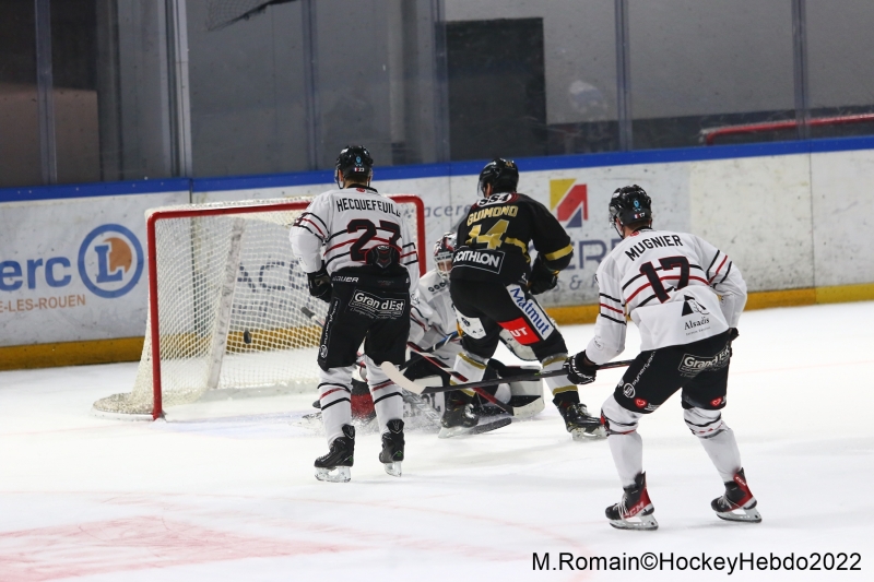 Photo hockey Ligue Magnus - Ligue Magnus : 38ème journée : Rouen vs Mulhouse - LM : Rouen, Une défaite qui pose question