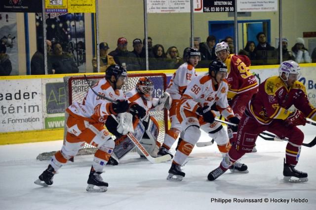 Photo hockey Ligue Magnus - Ligue Magnus : 38ème journée : Dijon vs Epinal - Orange mécanique Photo hockey Ligue Magnus - Ligue Magnus : 38ème journée : Dijon vs Epinal - Orange mécanique