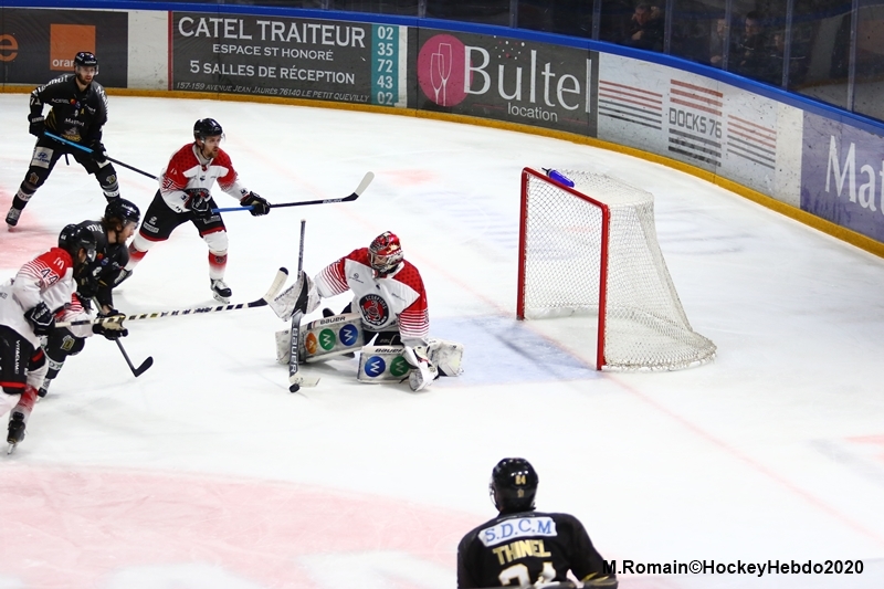 Photo hockey Ligue Magnus - Ligue Magnus : 38ème journée : Rouen vs Mulhouse - Rouen engrange de la confiance Photo hockey Ligue Magnus - Ligue Magnus : 38ème journée : Rouen vs Mulhouse - Rouen engrange de la confiance