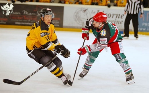 Photo hockey Ligue Magnus - Ligue Magnus : 39ème journée : Anglet vs Strasbourg  - Anglet s
